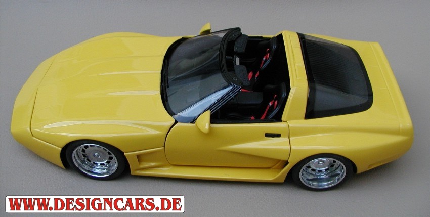 Chevrolet Corvette ZR1 C4 geiger 1/18 Maisto